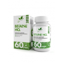  NaturalSupp Betaine HCI 500 mg 60 