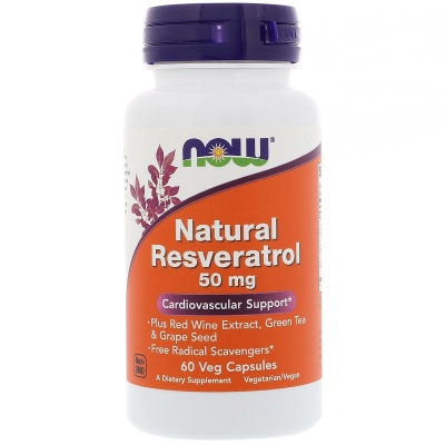  NOW Resveratol 50  60 
